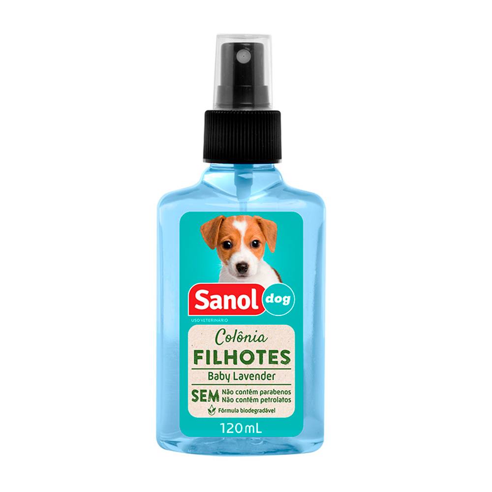 Colônia Sanol Dog Baby Cães Filhotes 120ml