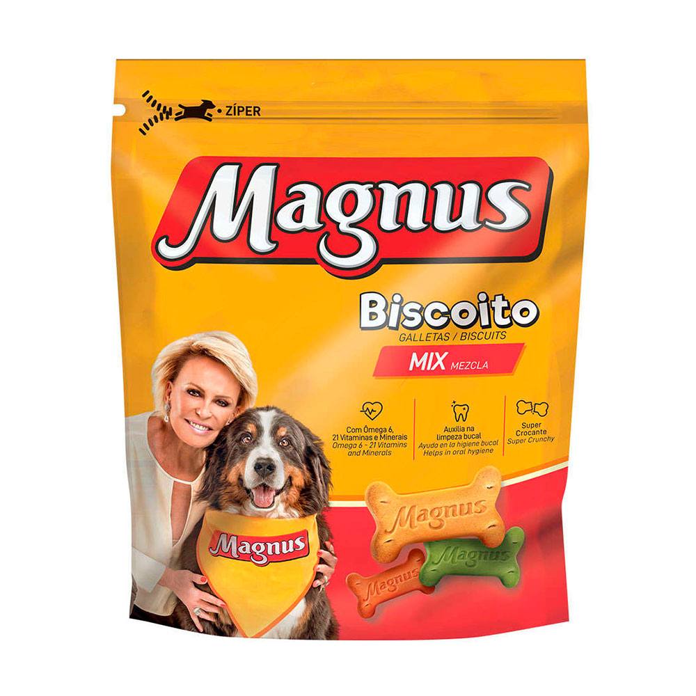 Biscoito Magnus Mix Para Cães 500g
