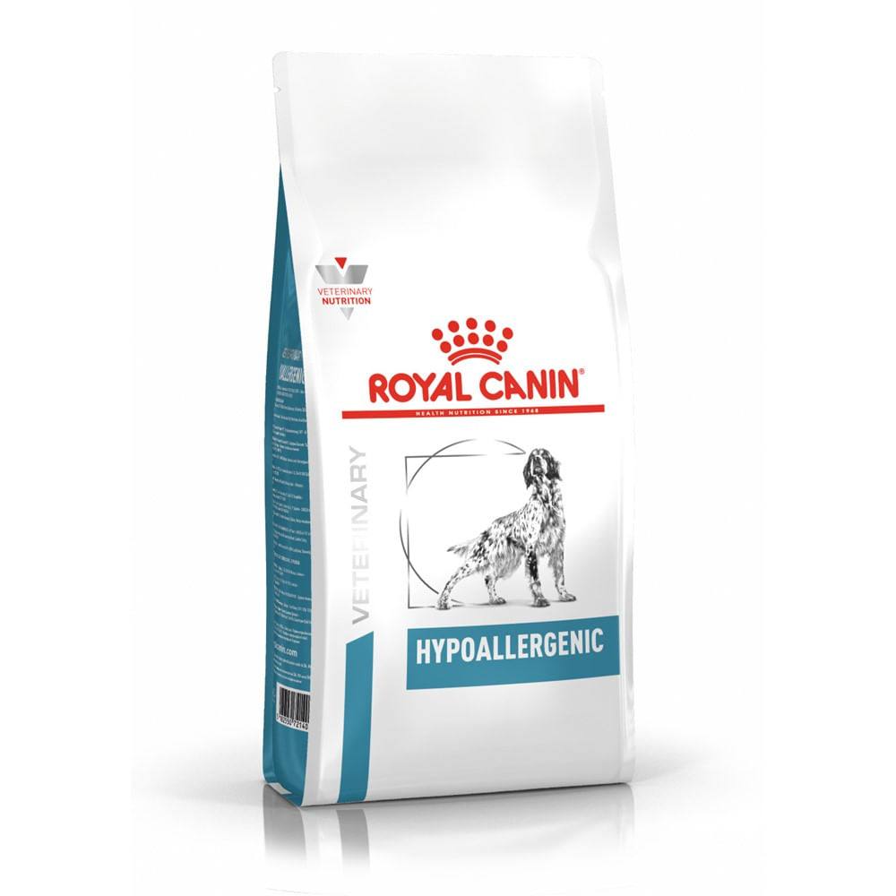 Ração Royal Canin Canine Veterinary Hypoallergenic Para Cães Adultos Com Alergias 2kg