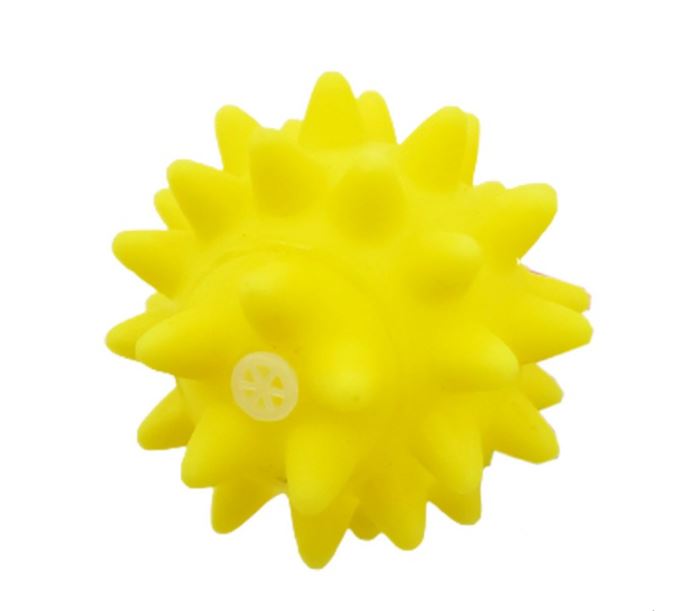 Brinquedo Para Cães Bola Com Cravos Savana Pet Cores Sortidas