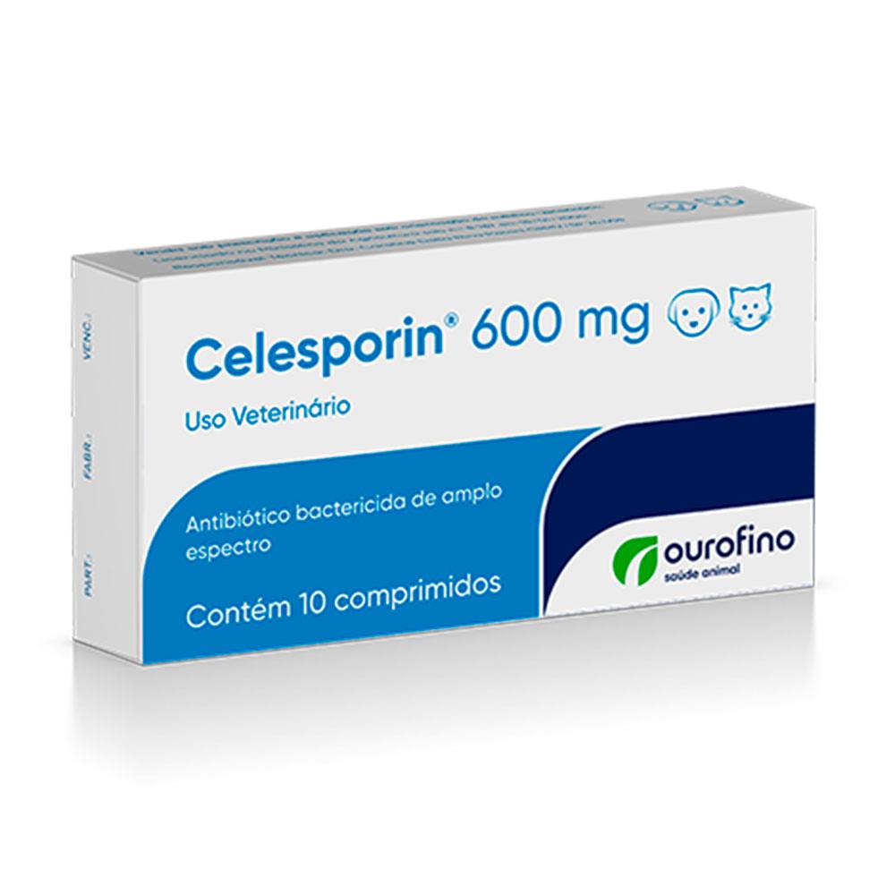 Celesporin 600mg com 10 Comprimidos
