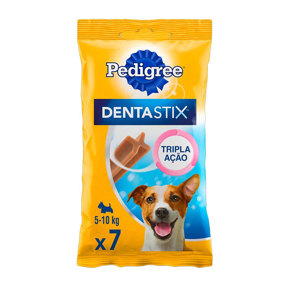 Petisco Dentastix Pedigree Cuidado Oral para Cães Adultos Raças Pequenas 110g