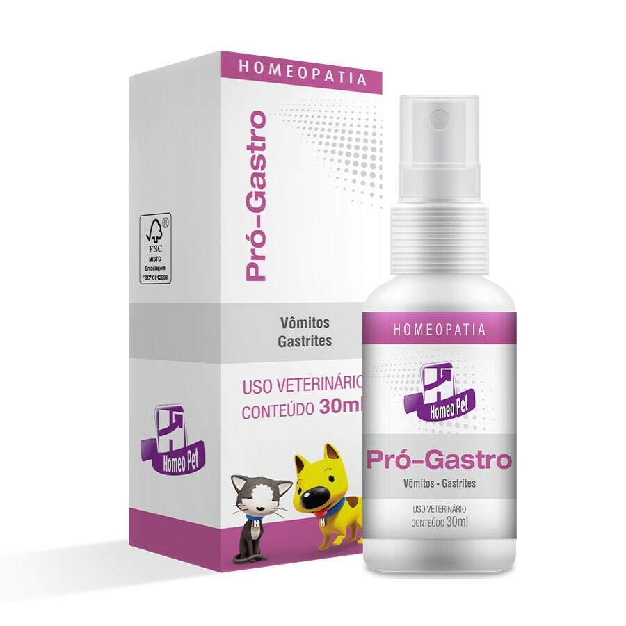 Sistema Terapia Homeopet Doença Estômago Pró-Gastro 30ml