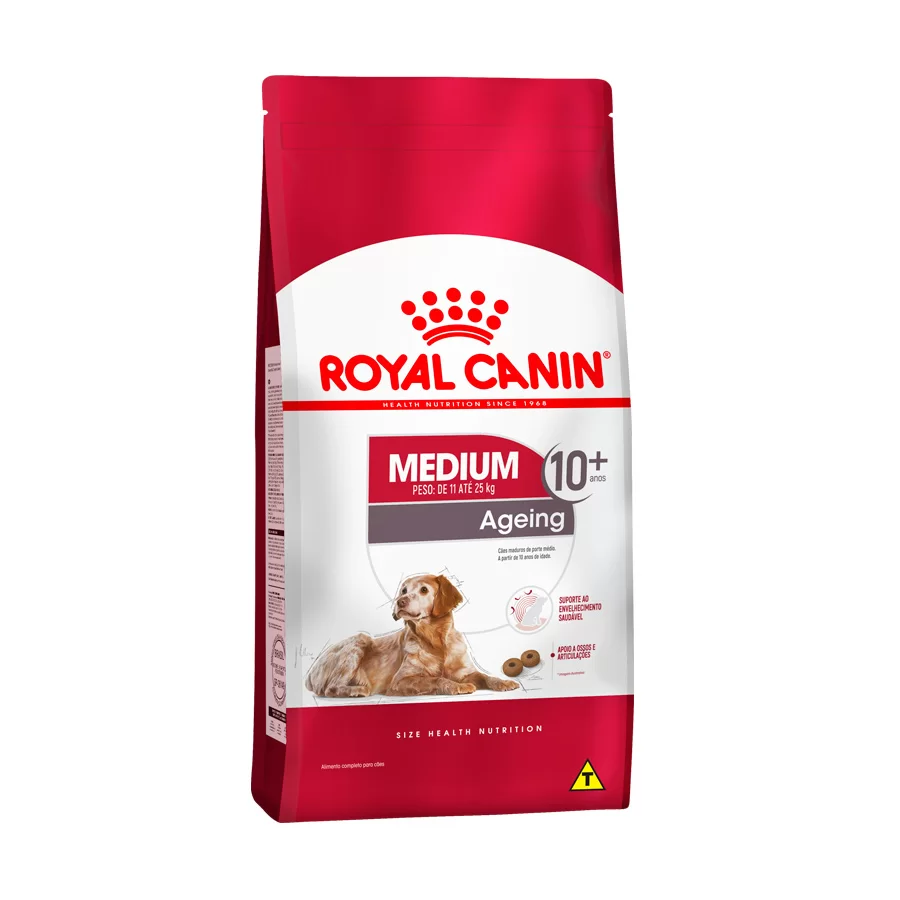 Ração Royal Canin Medium 10+ Cães Idosos 15kg