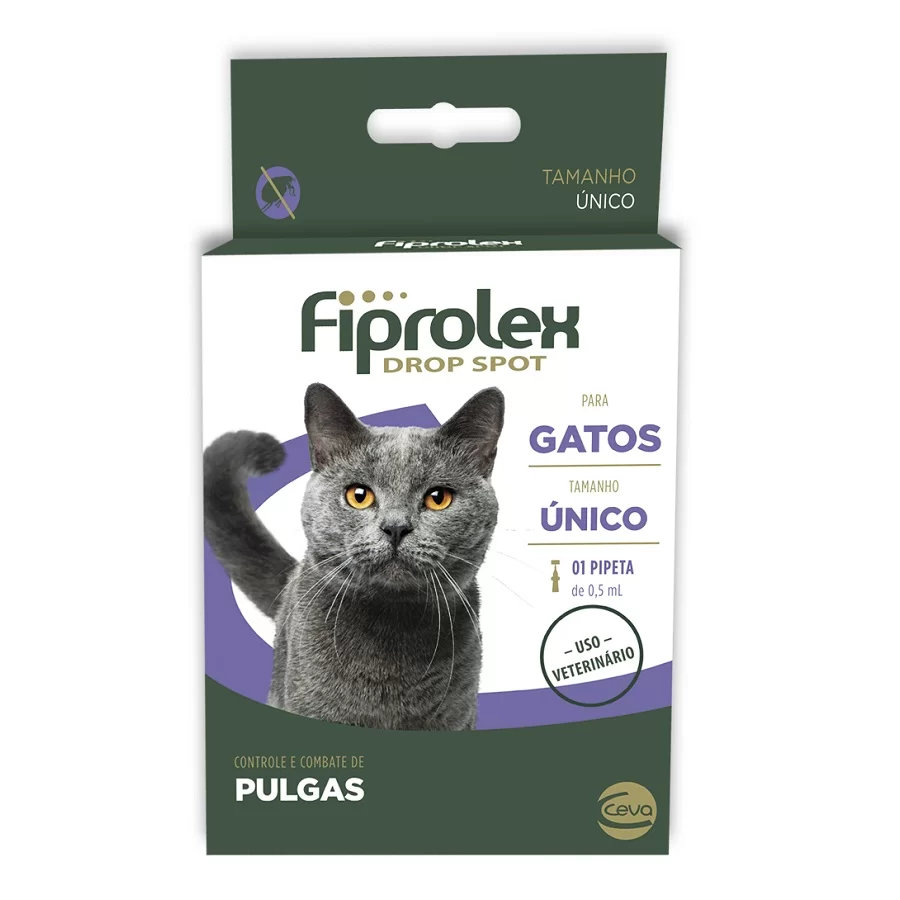 Fiprolex Drop Spot Antipulgas Para Gatos 0,5mL