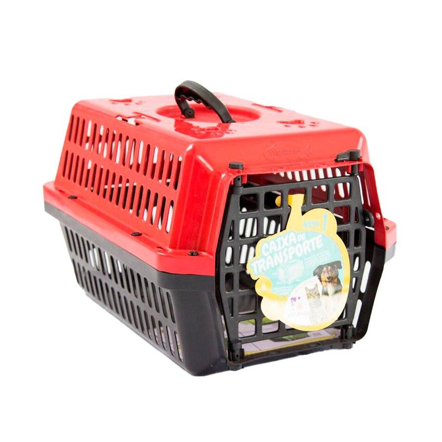 Caixa de Transporte Alvorada New para Cães e Gatos N° 4 Cores Sortidas