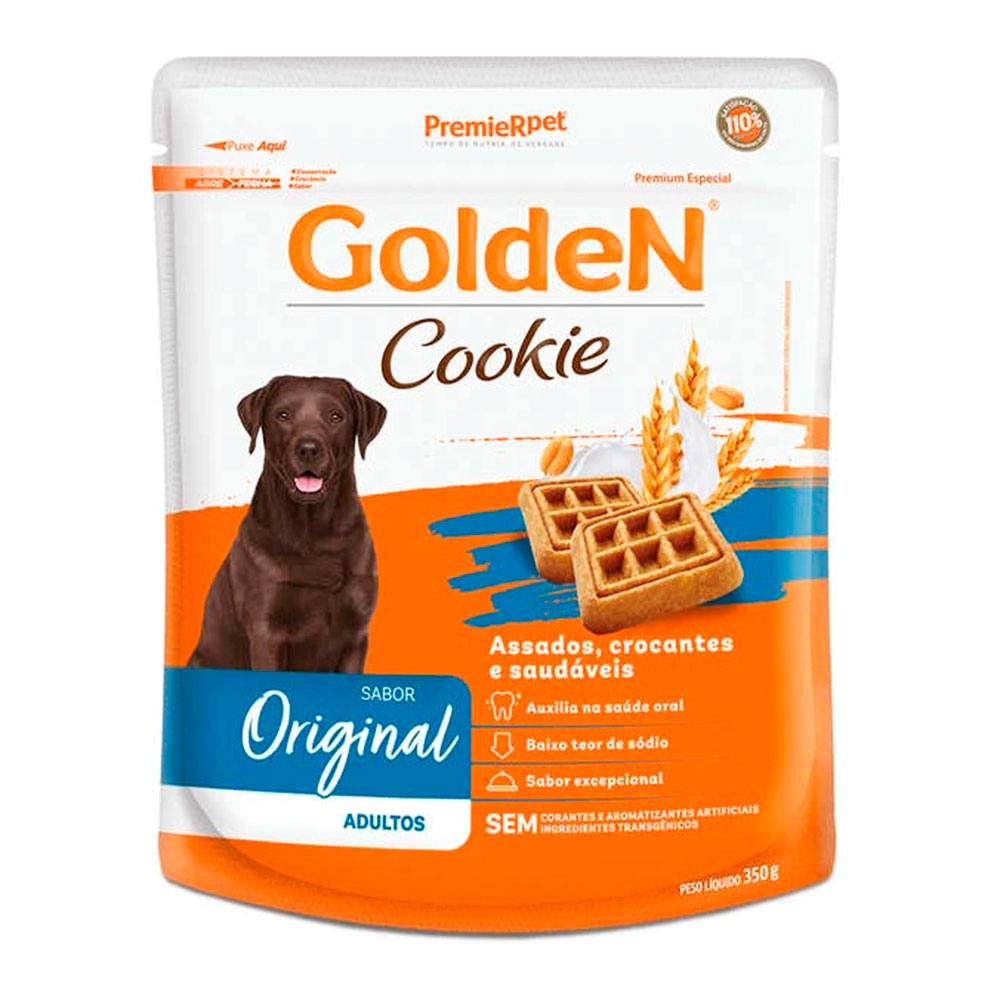 Biscoito Golden Cookie Original Para Cães Adultos 350g
