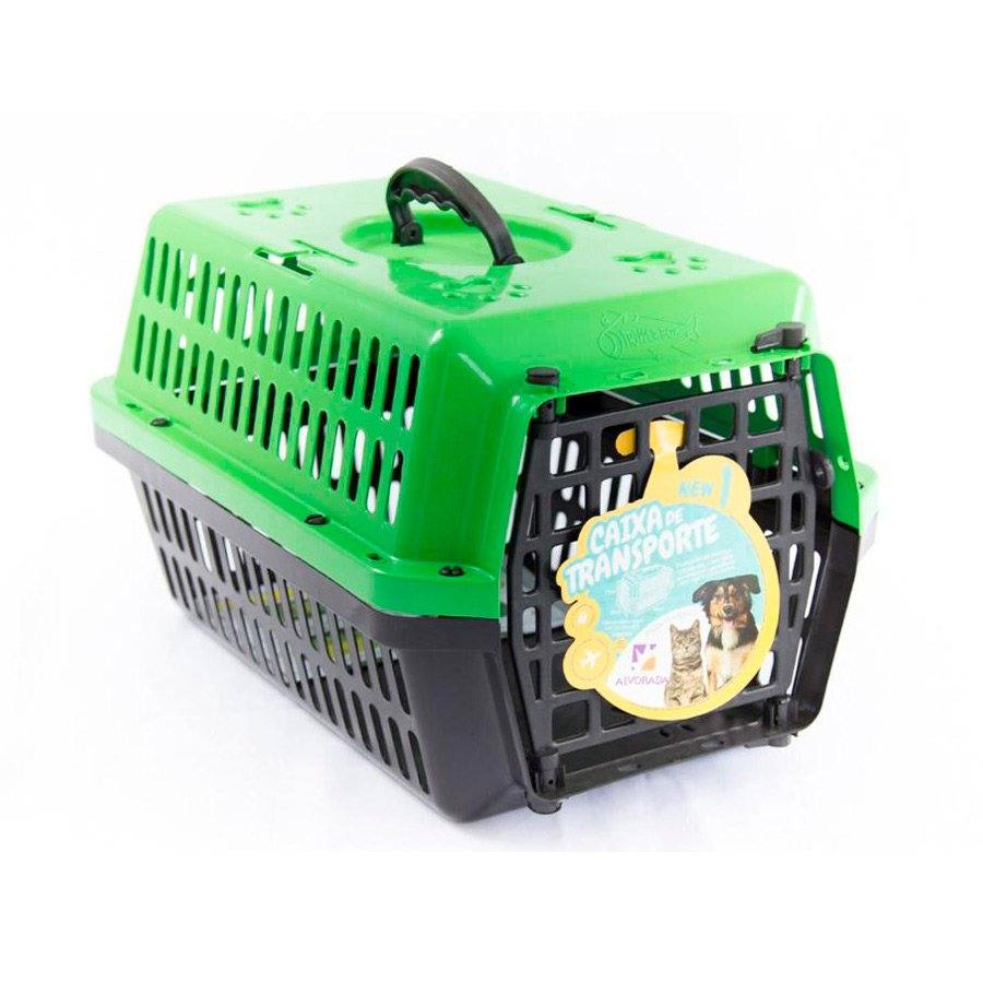 Caixa de Transporte Alvorada New para Cães e Gatos N° 2 Cores Sortidas