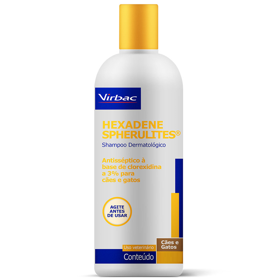 Shampoo Virbac Hexadene Spherulites Cães e Gatos 500ml