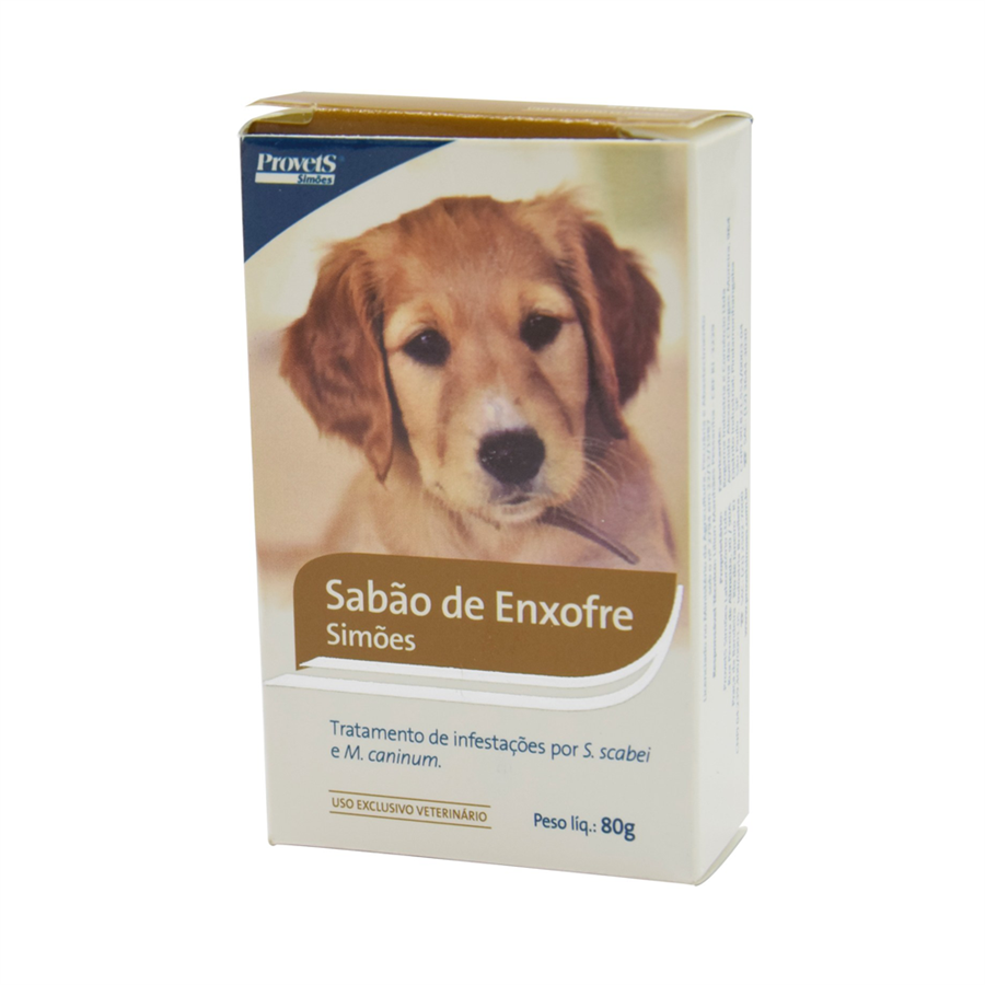 Sabão Provets Enxofre Simões 80g