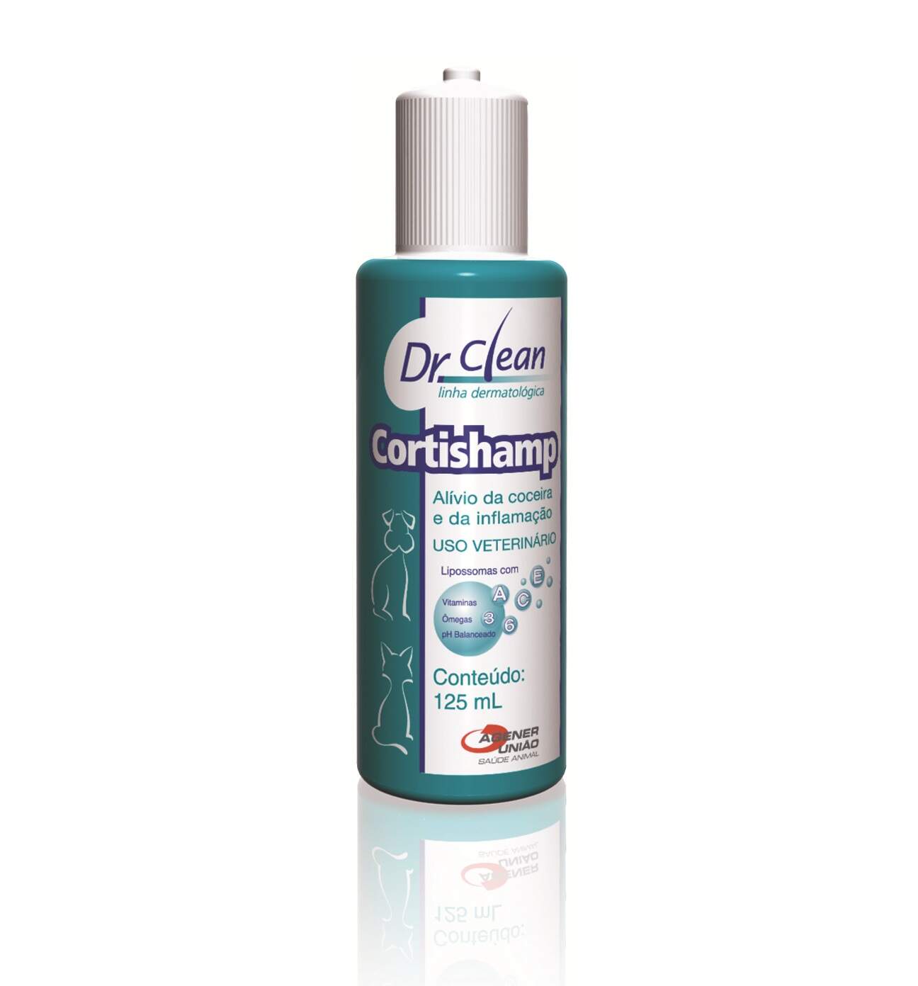 Shampoo Cortishamp Agener União 125ml