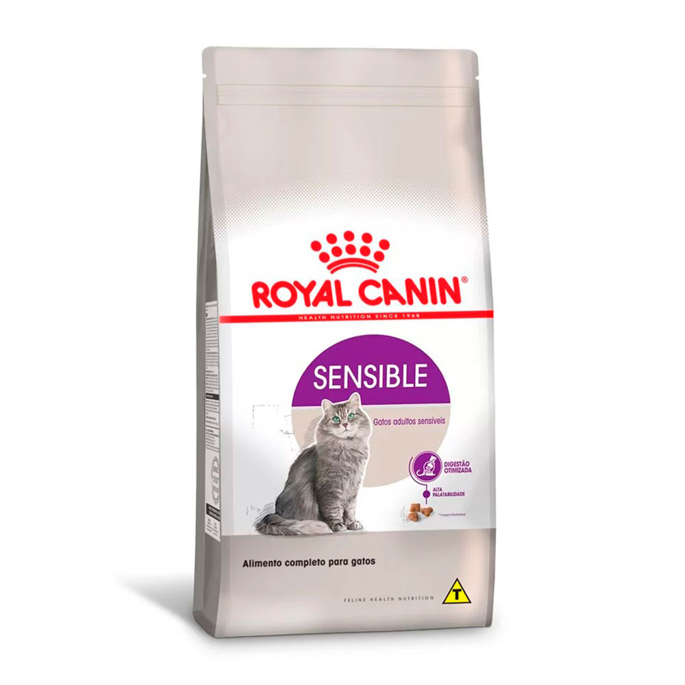 Ração Royal Canin Sensible Para Gatos Adultos - 1,5kg