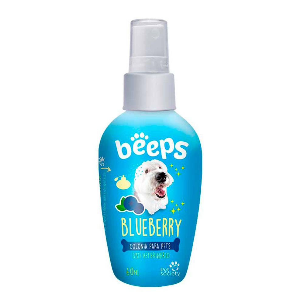 Colônia Beeps Para Cães e Gatos - Blueberry 60ml