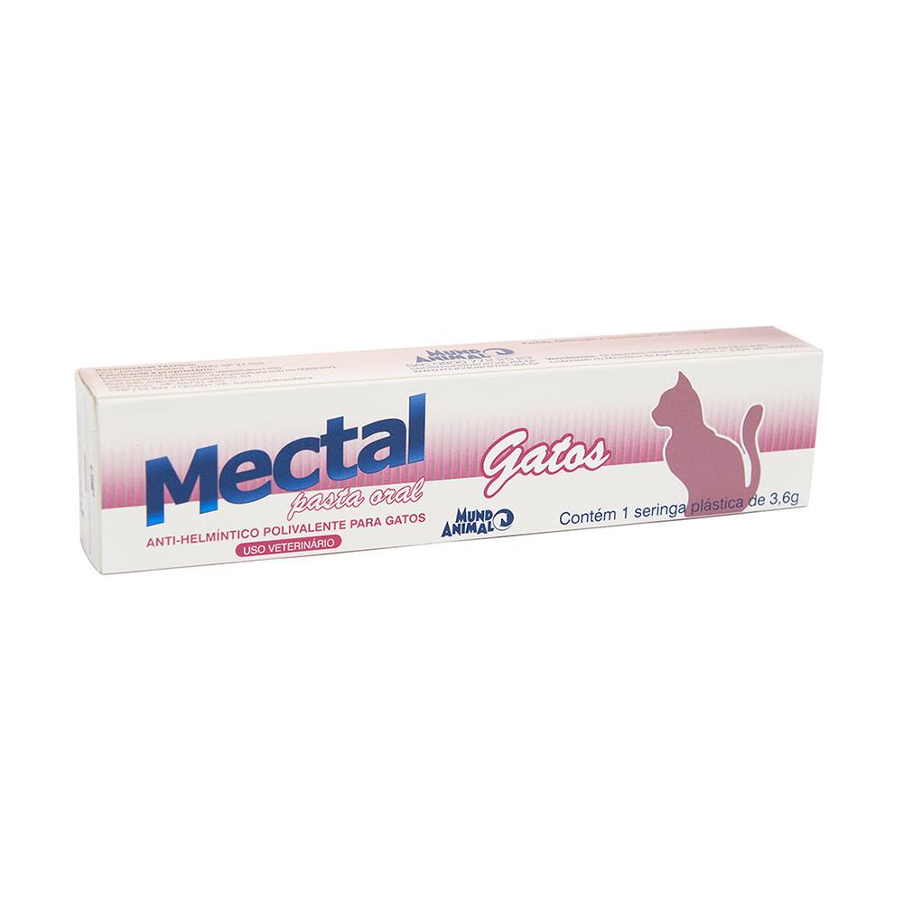 Vermífugo Mectal Para Gatos Mundo Animal 3,6g