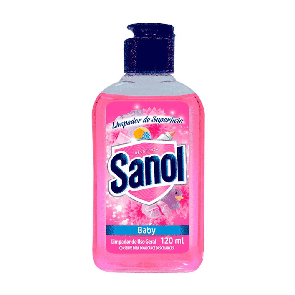 Limpador de Superfície Sanol Baby 120mL