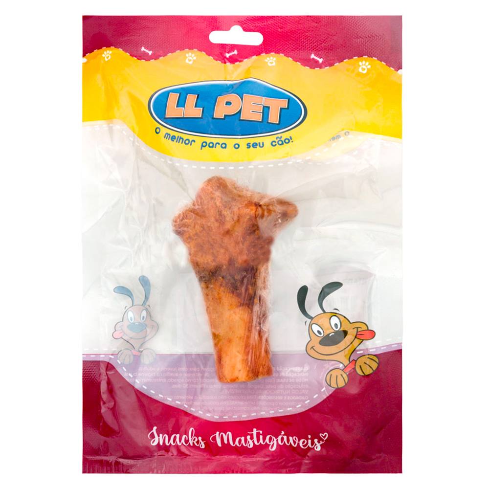 Osso Natural Metade Fêmur Suíno Para Cães LL Pet 1 Unidade