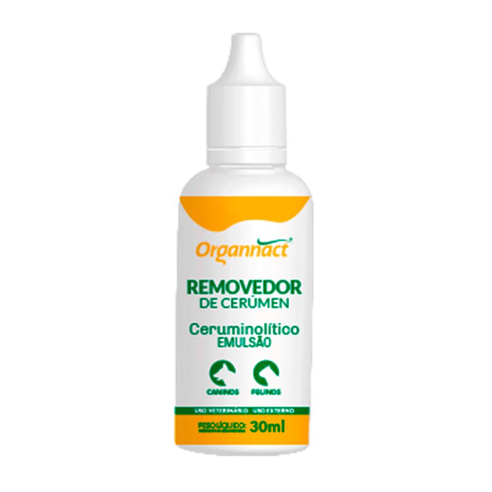 Removedor de Cerúmen Para Cães e Gatos Organnact 30ml