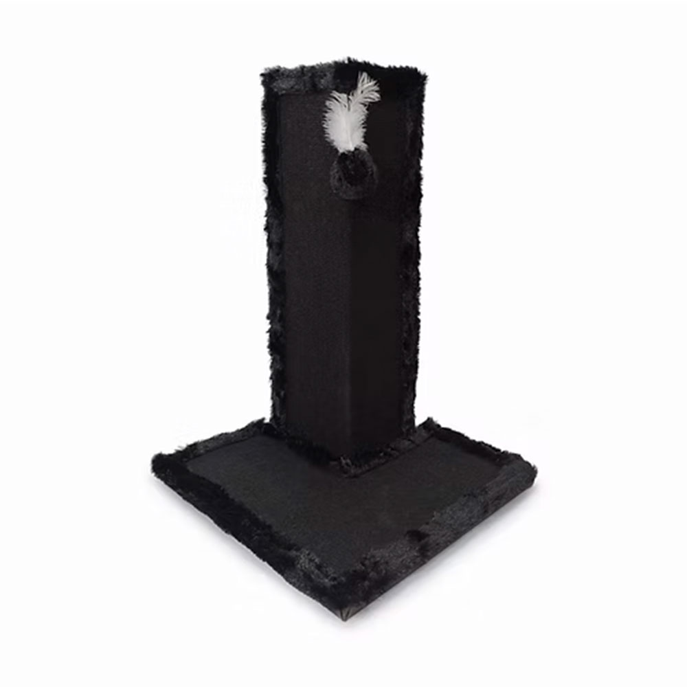 Arranhador Para Gatos Canto de Sofá Preto Fábrica Pet
