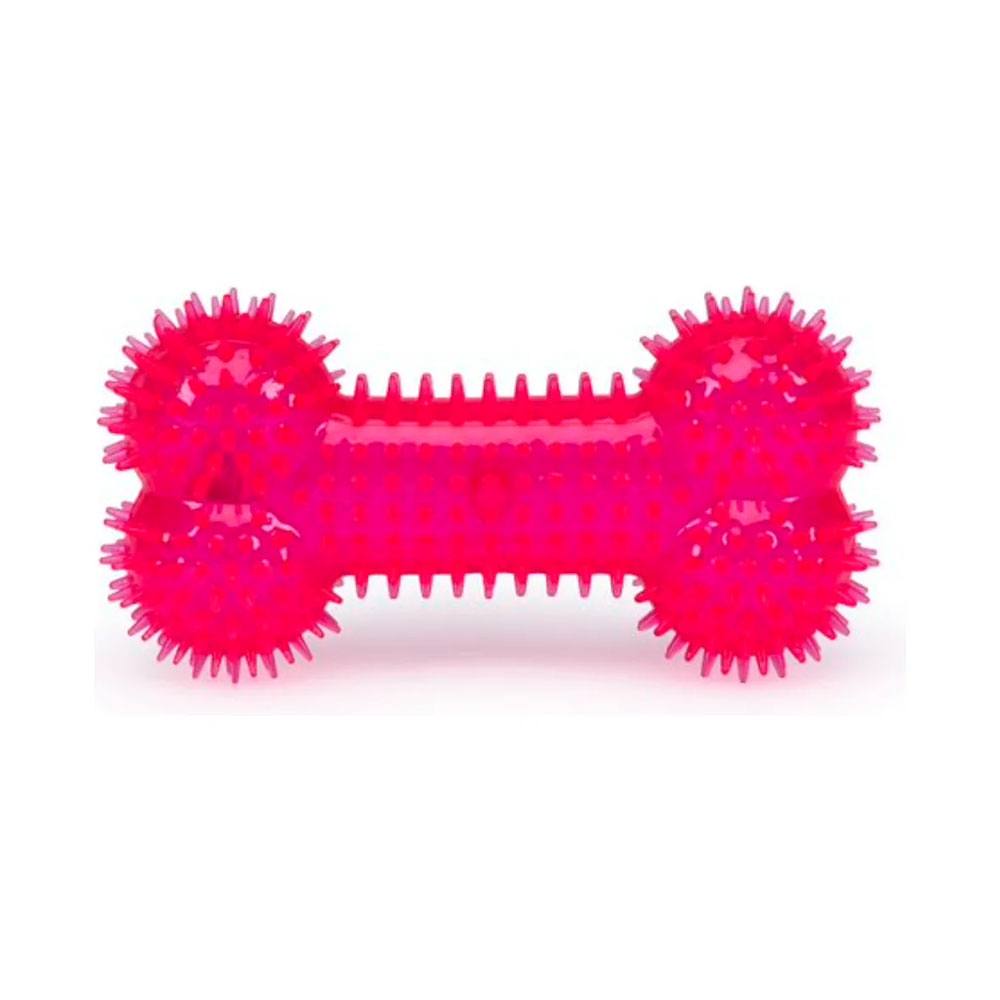Brinquedo Para Cães Mordedor Halteres com Led Napi Cores Sortidas
