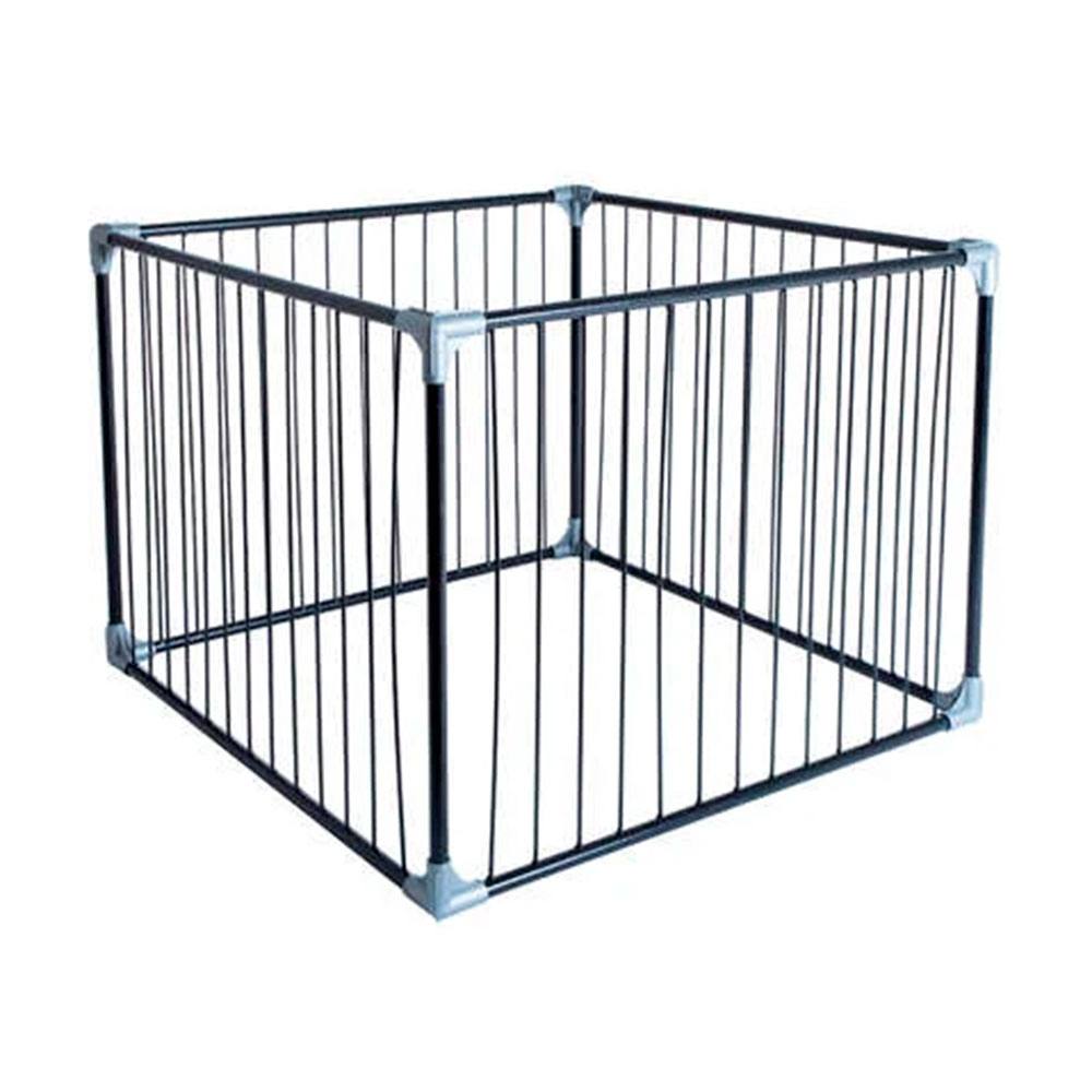 Cercado Canil Tubline Pet Play Preto Para Cães
