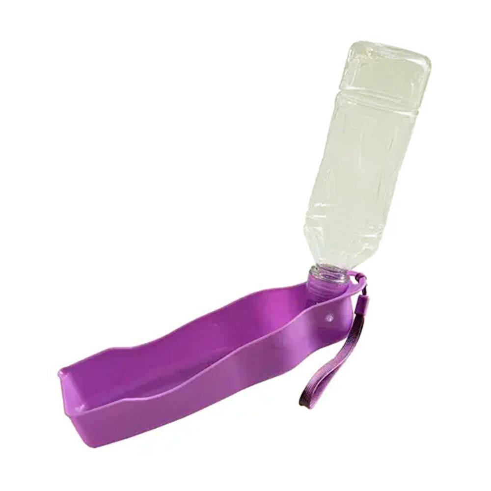 Bebedouro Portátil Drinker Savana Pet Roxo 450ml