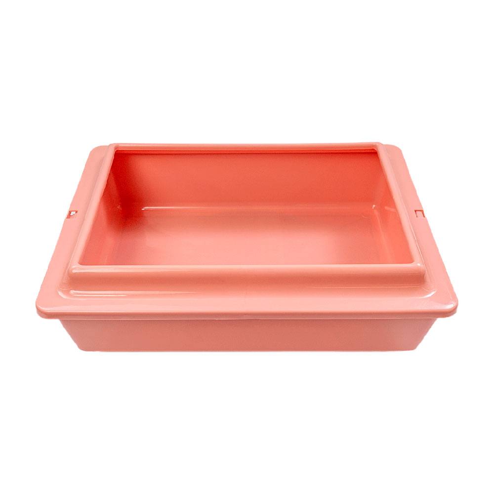 Bandeja Higiênica com Borda Para Gatos Rose São Pet