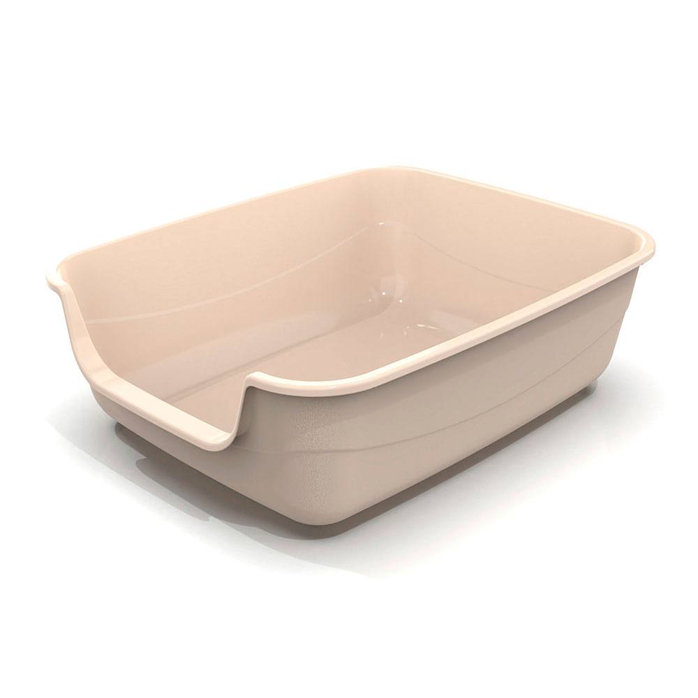 Bandeja Higiênica Para Gatos Jumbox Nude Pet Injet