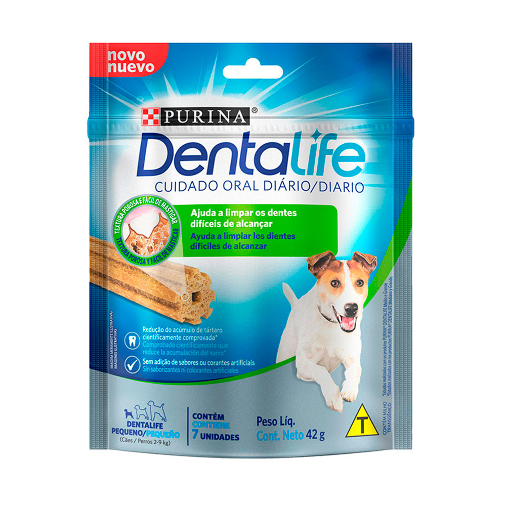 Petisco Purina Dentalife Para Cães de Raças Pequenas Sabor Frango 42g