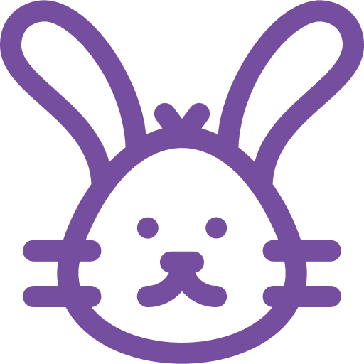 Ícone da categoria de produtos para coelhos