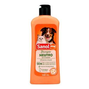 Shampoo Sanol Dog Neutro Para Cães 500ml