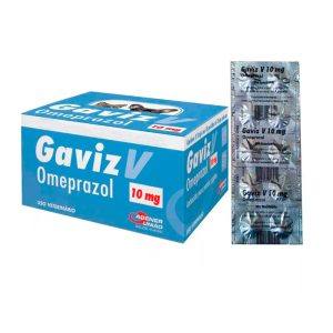 Antiácido Gaviz V Omeprazol 10mg Cartela com 10 comprimidos