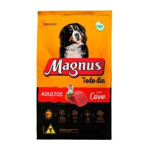 Ração Magnus Todo Dia para Cães Adultos Sabor Carne 15kg