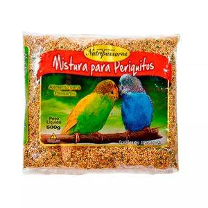 Mistura Nutripássaros Para Periquito 500g
