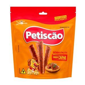Bifinho Petiscão Palito Para Cães Sabor Carne 500g