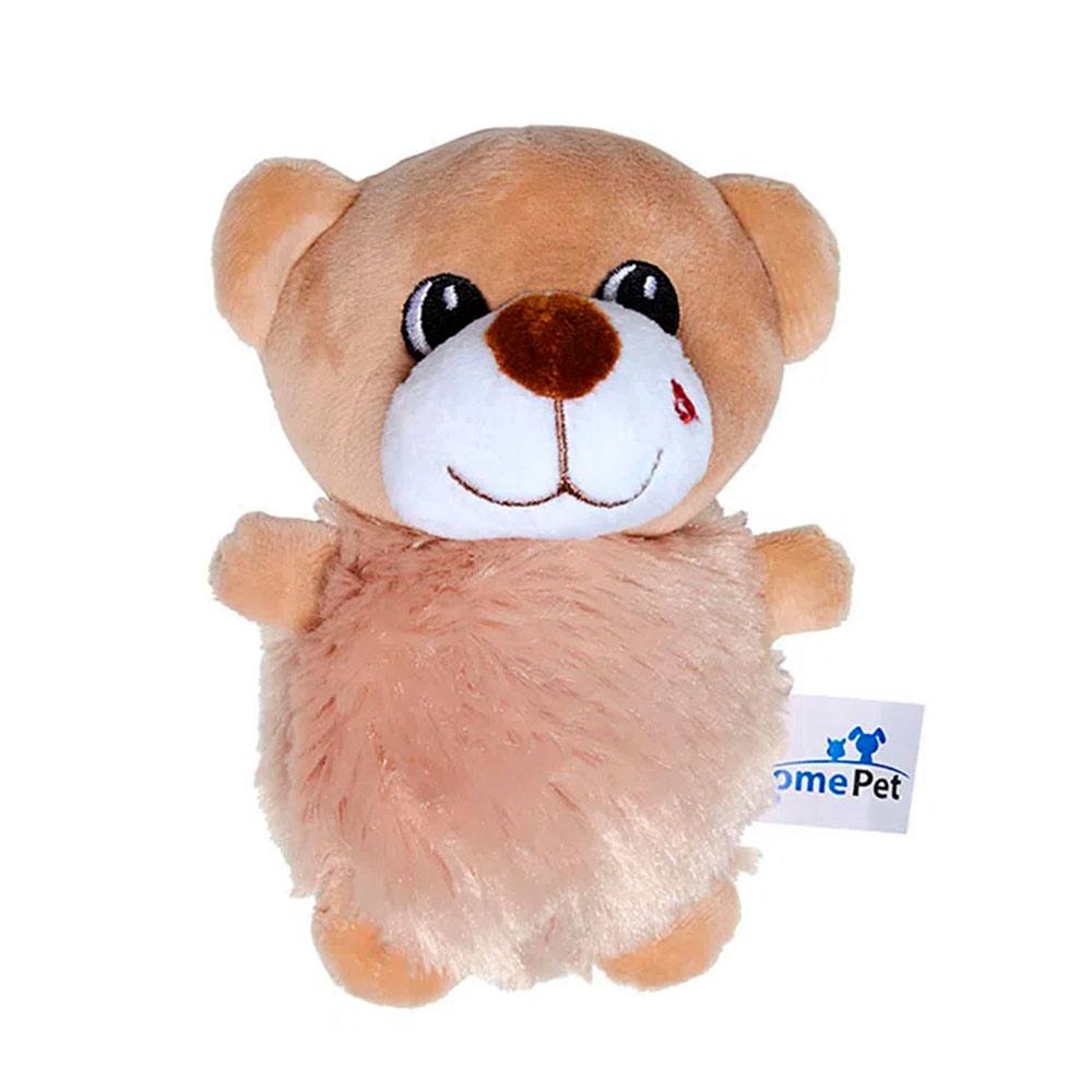 Brinquedo Pelúcia Para Cães Urso Marrom Nº2 HomePet
