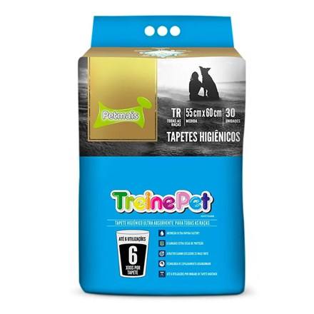 Tapete Higiênico Para Cães TreinePet Petmais 30 Unidades