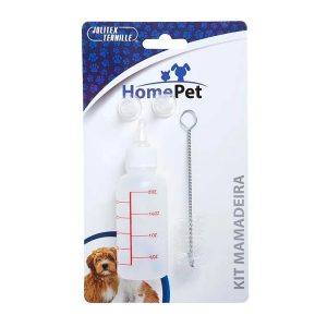 Kit Mamadeira Para Cães e Gatos HomePet 60mL