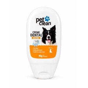 Creme Dental Para Cães e Gatos Neutro Pet Clean 90g